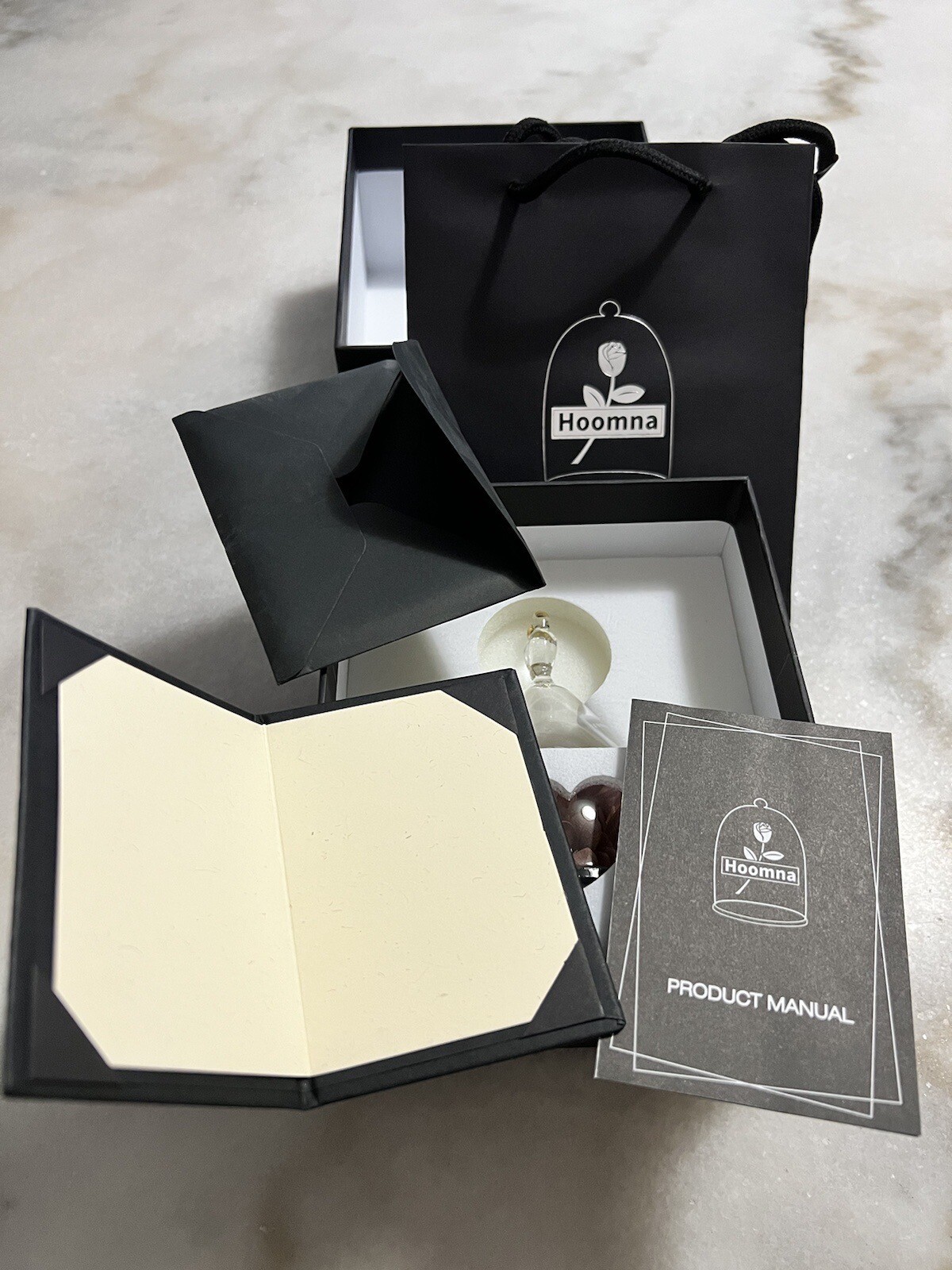 Hoomna Forever Preserved Rose Gift Set