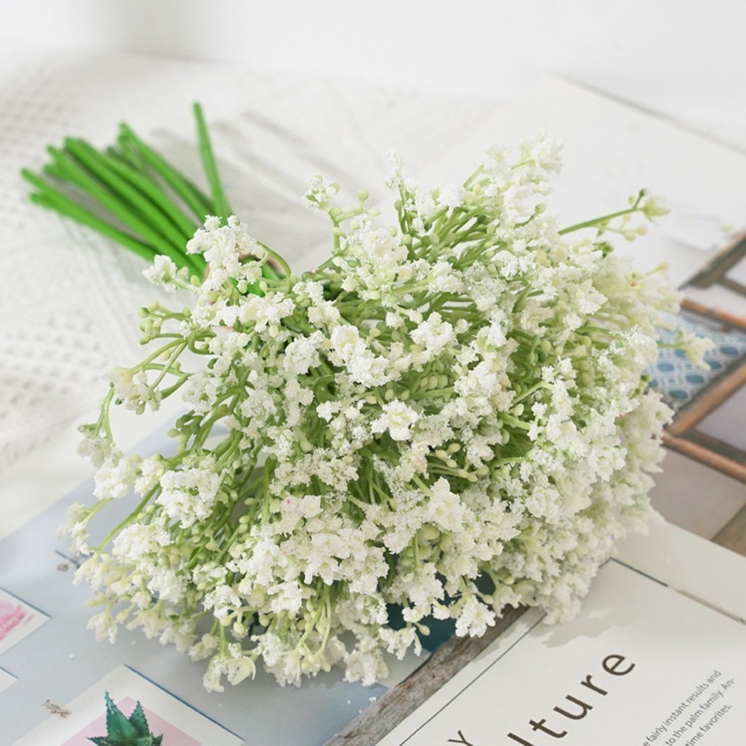 High Quality Gypsophila Baby’s-Breath Beautiful Bouquet Breath Fake Silk