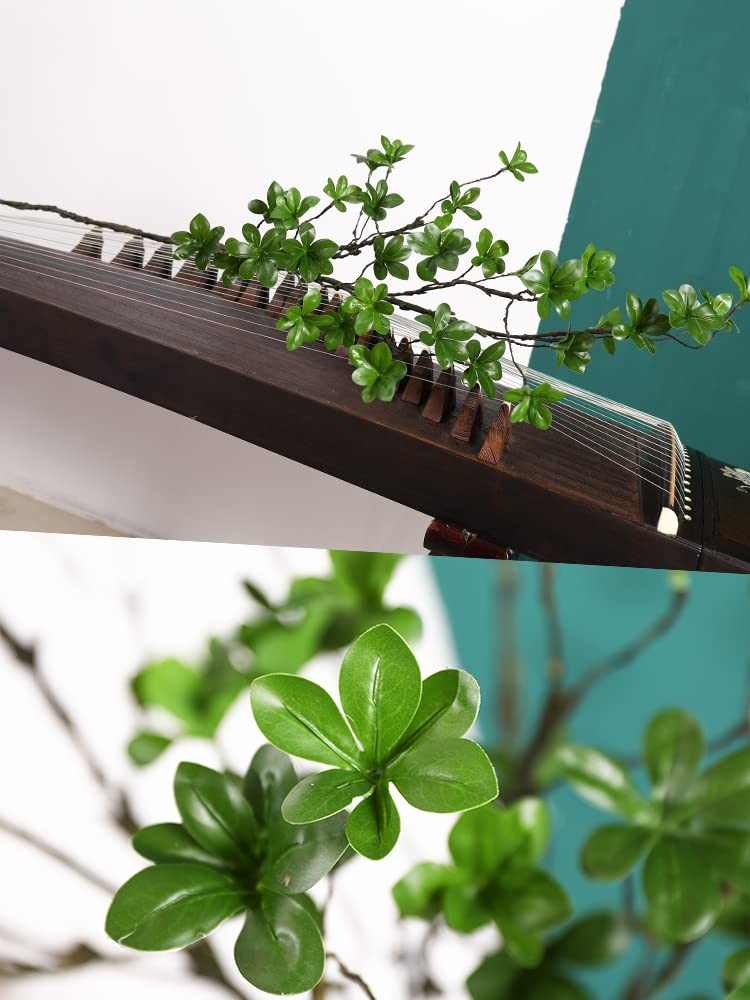 43″ Artificial Eucalyptus Branches Ficus Twigs Fern Fake Tree Trunk Greenery …