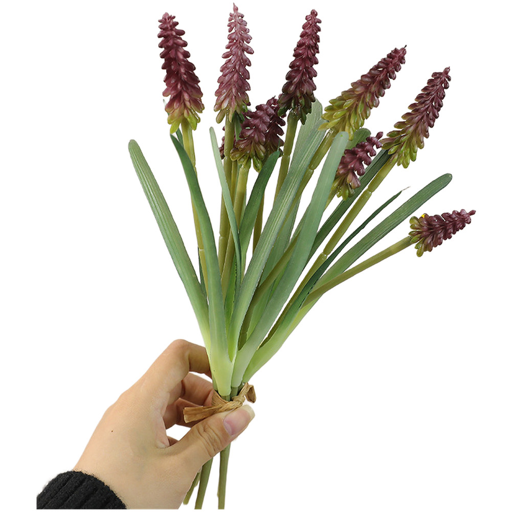 Stylish Fake Hyacinth Flowers with Realistic Petals for Indoor Ornamental Use