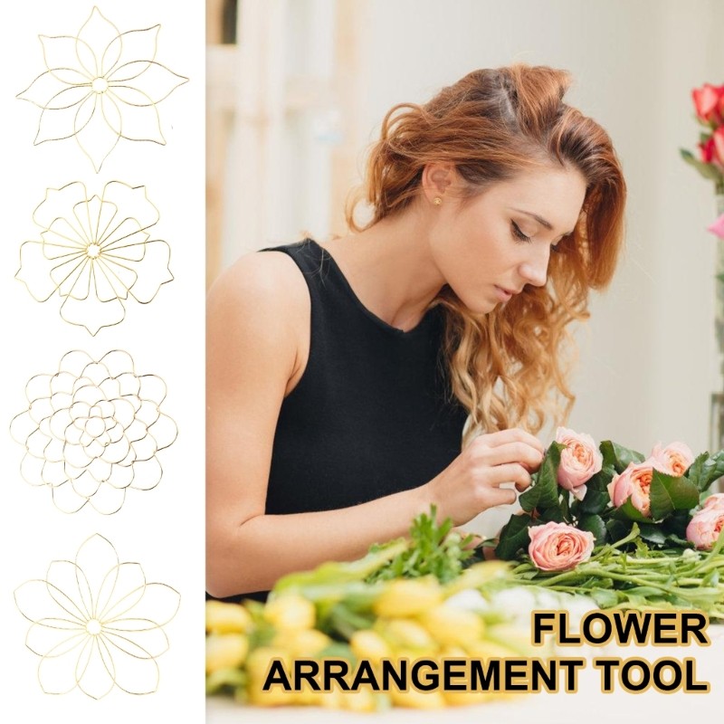 Professional 5Inch Flower Arrangement Grid,Steel Twist Florals Separators
