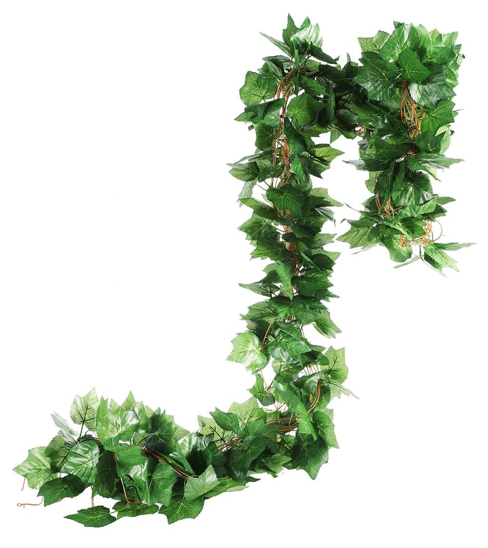 91Ft 12 Strands Autumn Artificial Grape Plant Fake Greenery Garlands Hanging …