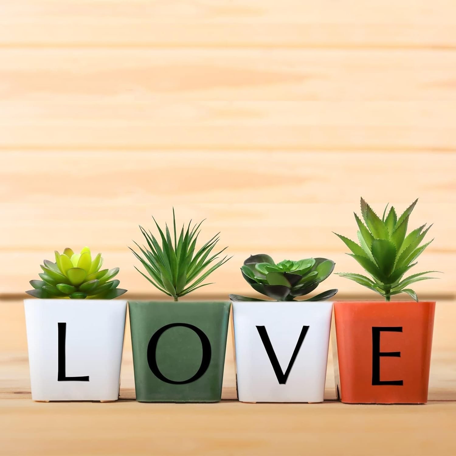 5-Piece Artificial Succulent Set – Perfect for Home, Office, and Events