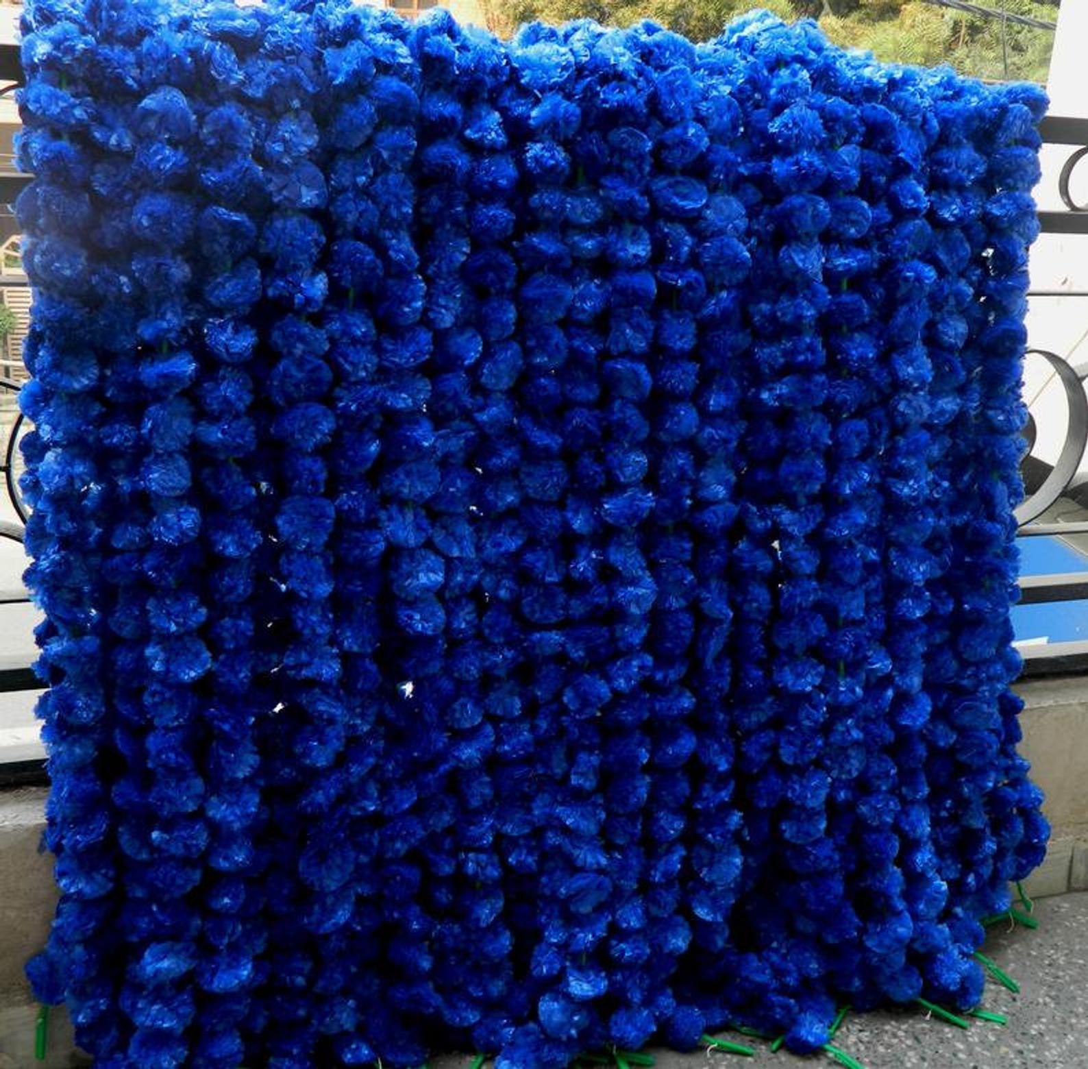 20 pc Marigold Garland Indian/American Wedding Party Mantle Decoration Spring