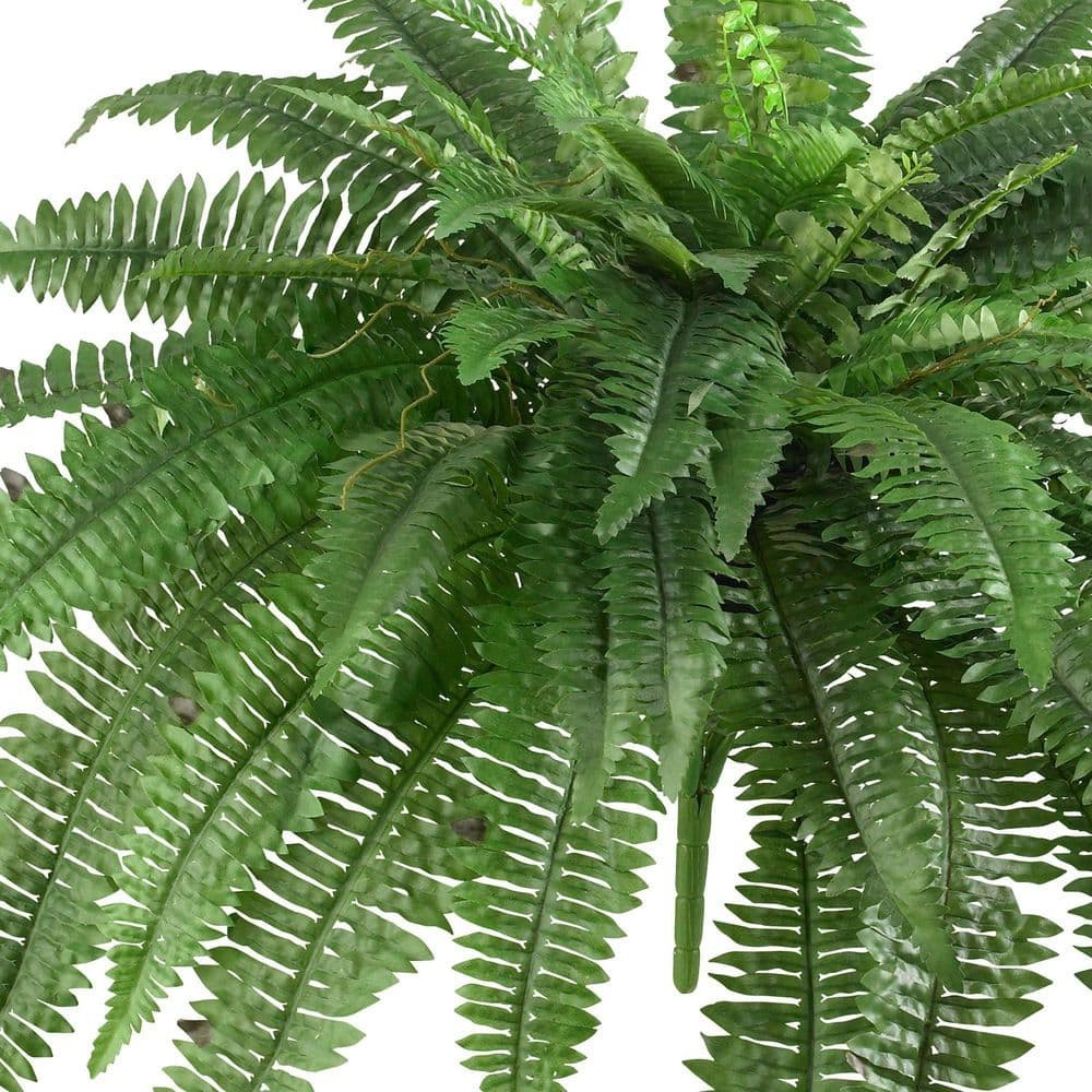 Artificial Boston Fern Home and Office Decoration Durable New 48 In. (Set of 2)