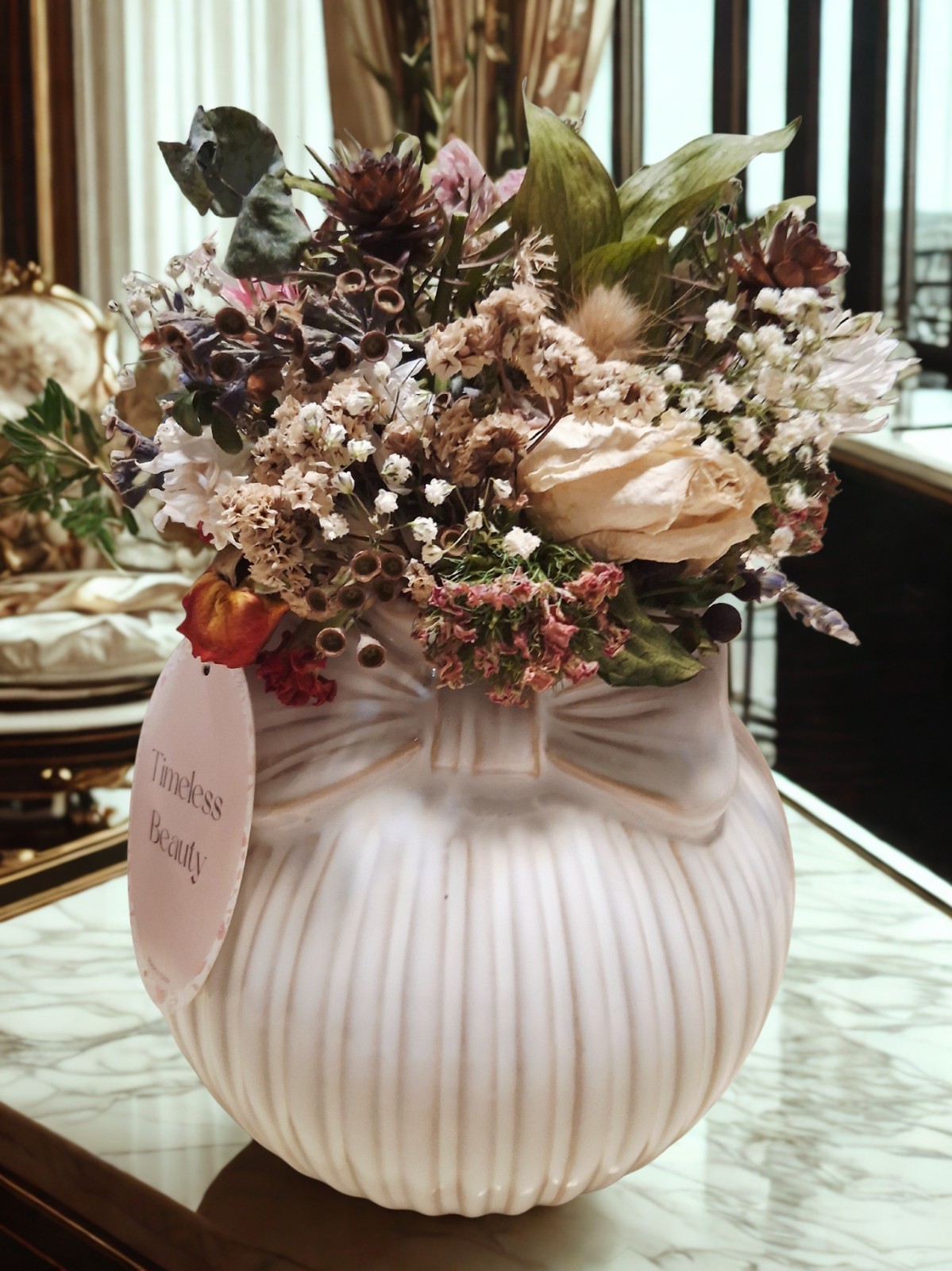 “Summer Breeze Scents Dried Arrangement”