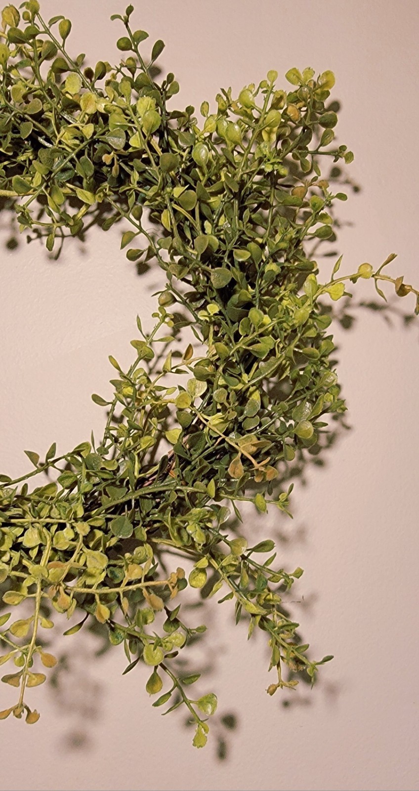 6ft Artificial Baby Grass Garland Variegated Greenery Spring Home Decor