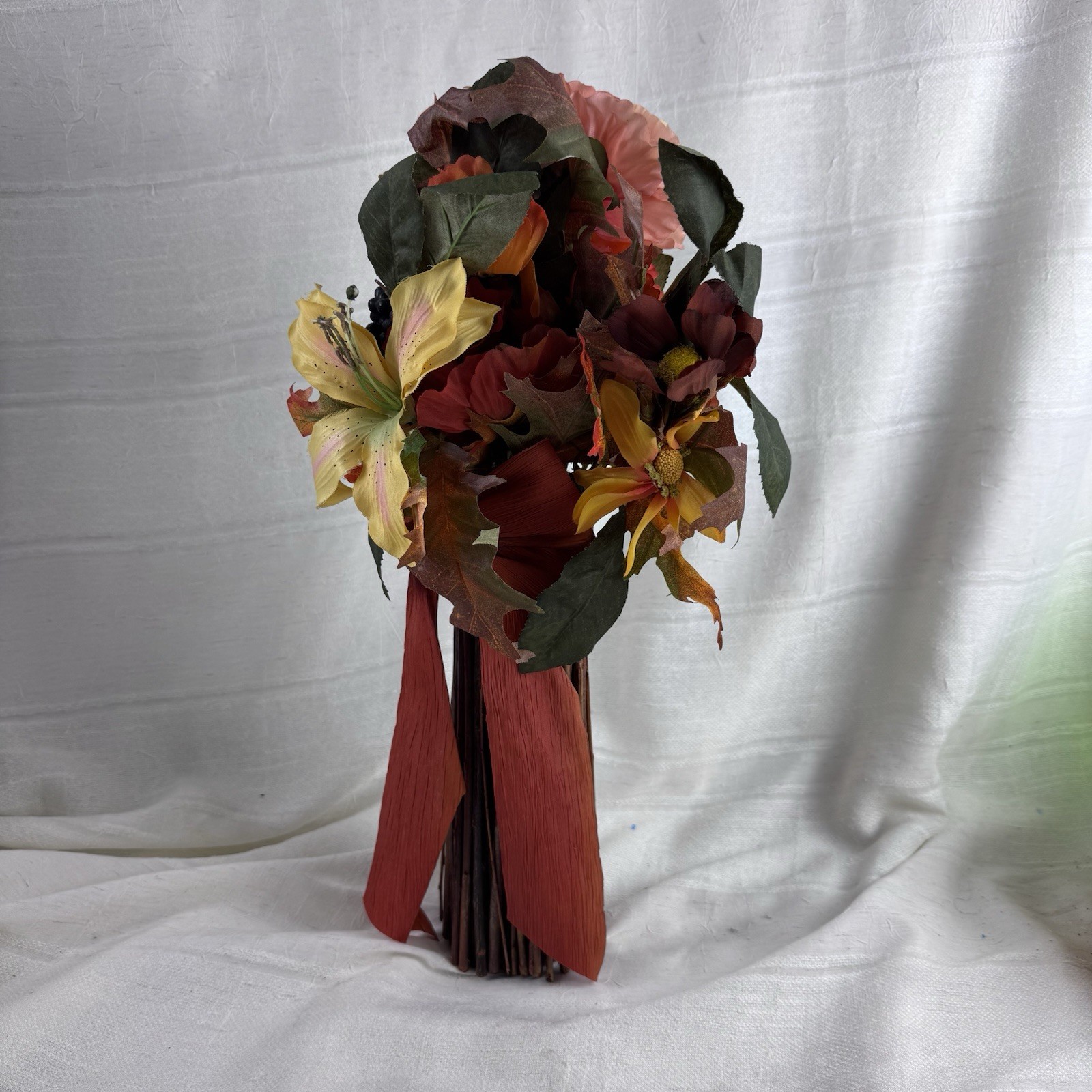 Vintage Flower Bouquet Cottagecore Rustic Farmhouse Decor