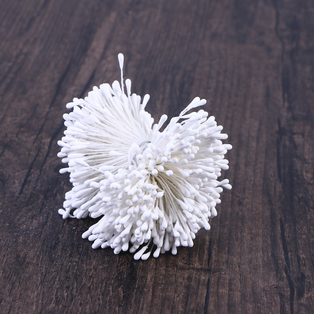 400 Pcs/set Simulated Stamens Pearlized Flower Making Supplies Floral Buds