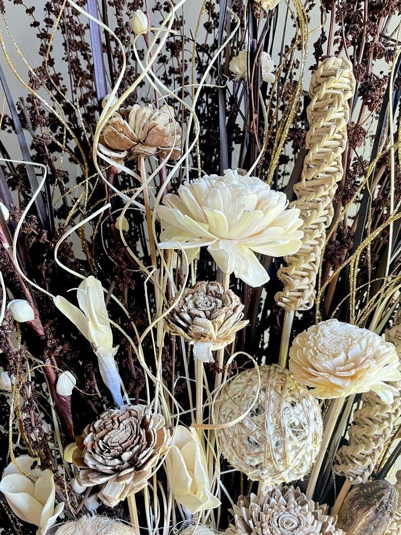 Large Sunflower Floral Arrangement: Fall Home Decor, Thanksgiving Centerpiece