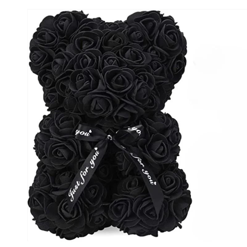 2025 New Artificial Flower Eternal Rose Teddy Bear for Mom Mother’S Day Birthday