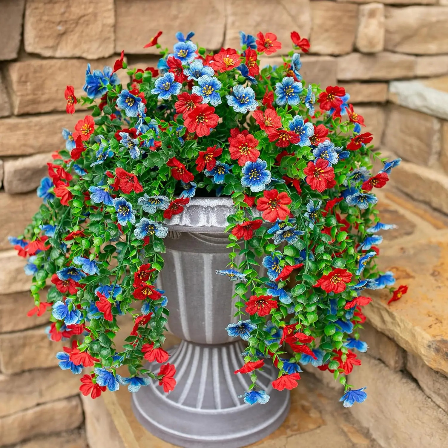 Artificial Flowers Plant Rattan Morning Glories Outdoor Wedding Bridal Arch Home