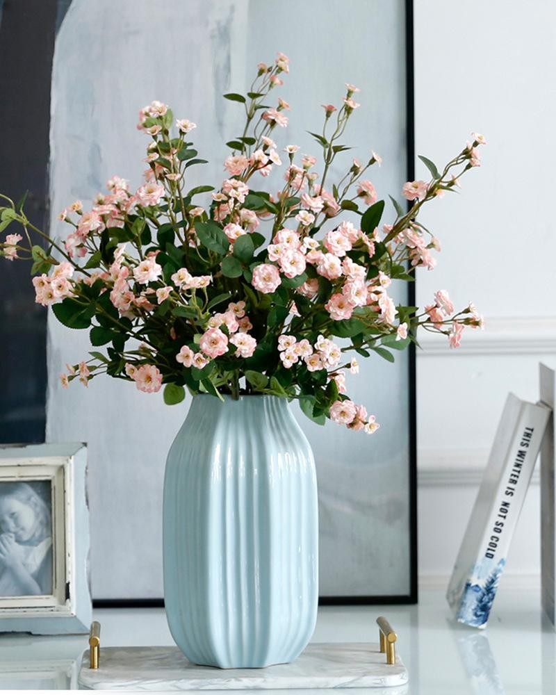 73CM Artificial Rose Silk Flowers Wedding Decoration Bouquet Home Decor