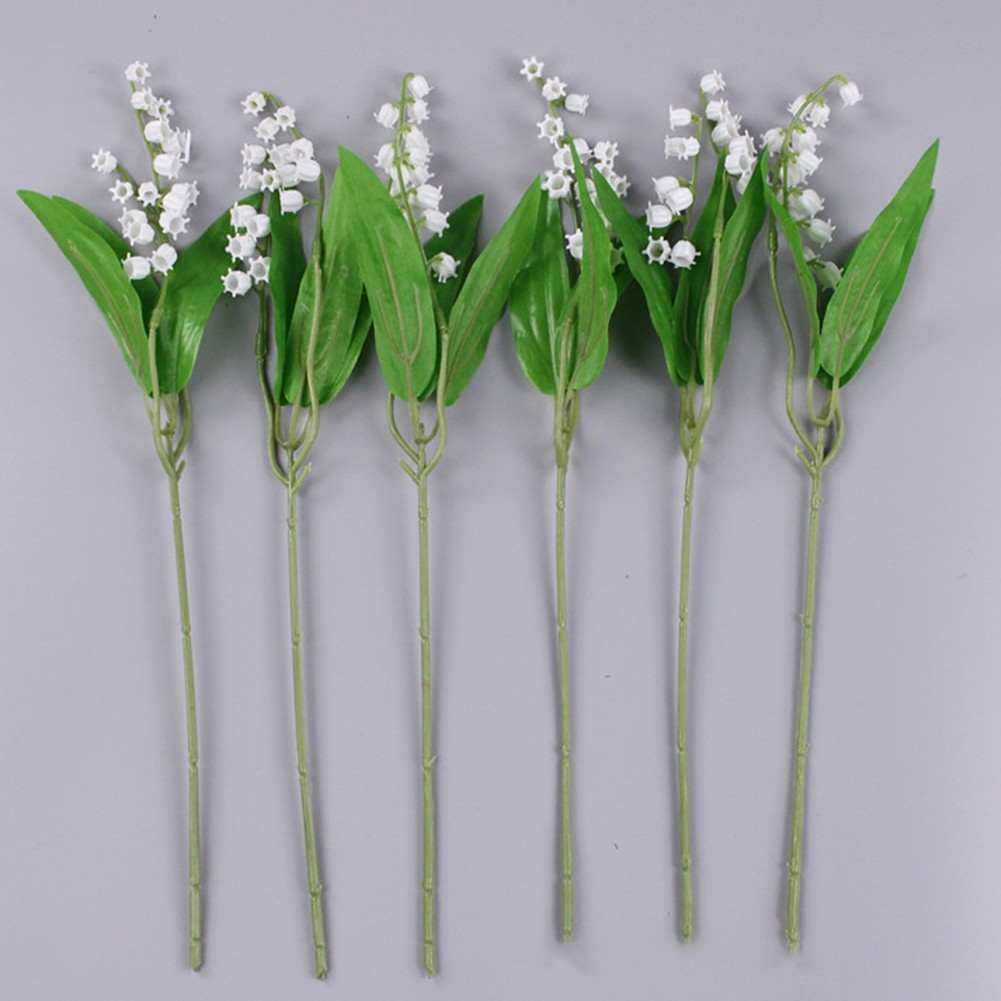 Vibrant Artificial Lily of the Valley Flowers for Elegant Home and Office Decor