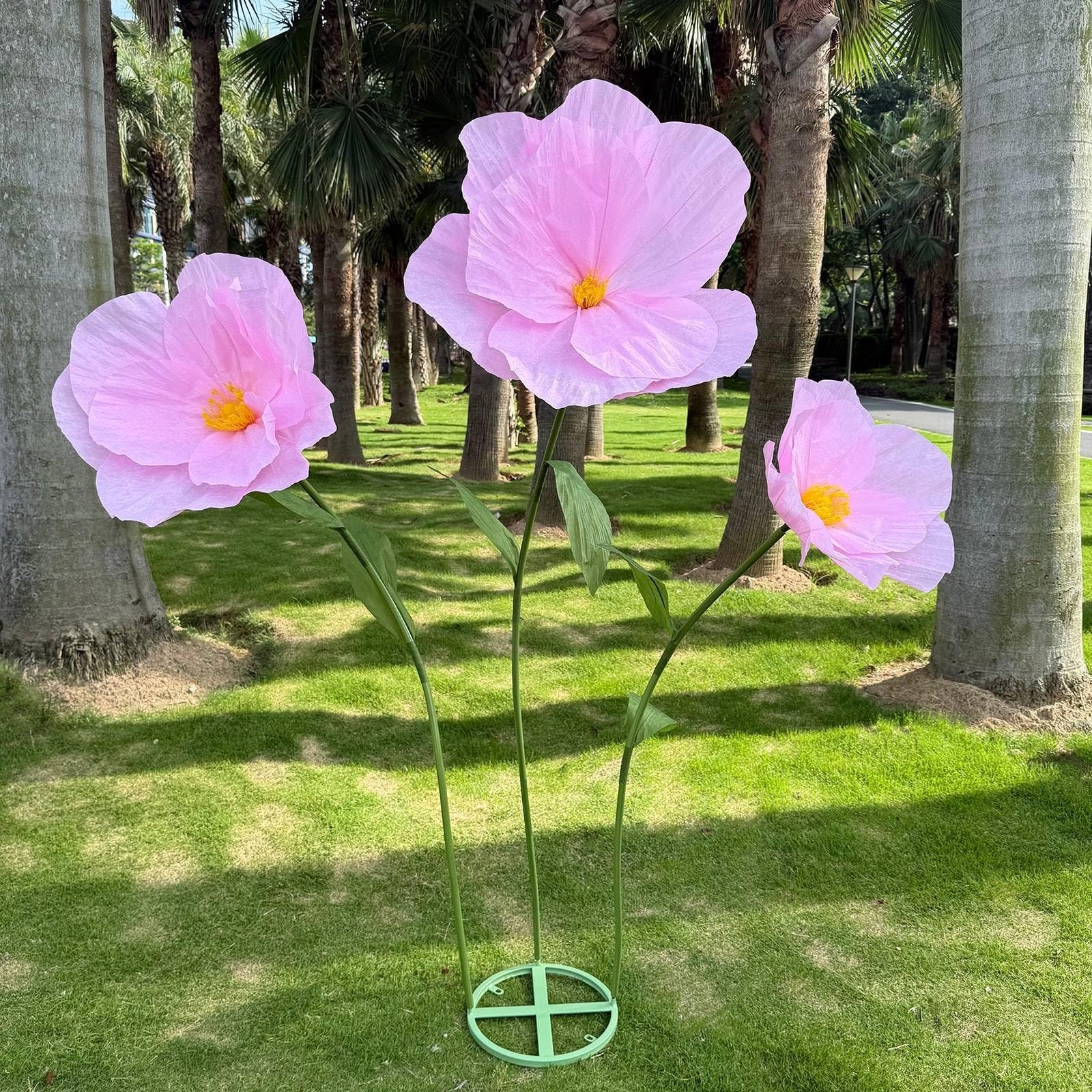 5.9 Ft Large Artificial Flowers,Giant Flowers for Decoration,Standing Huge Ha…
