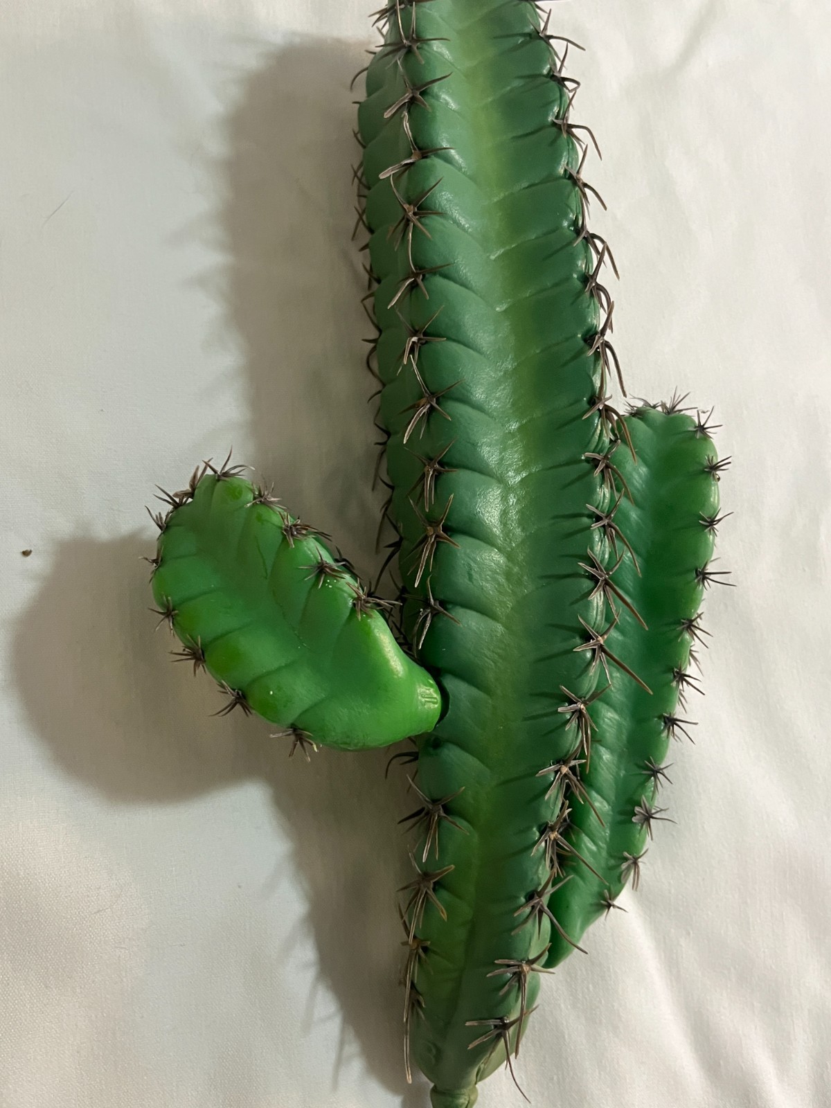 Artificial Cactus Green 7 inches wide and 15 inches tall Southwest decor NEW