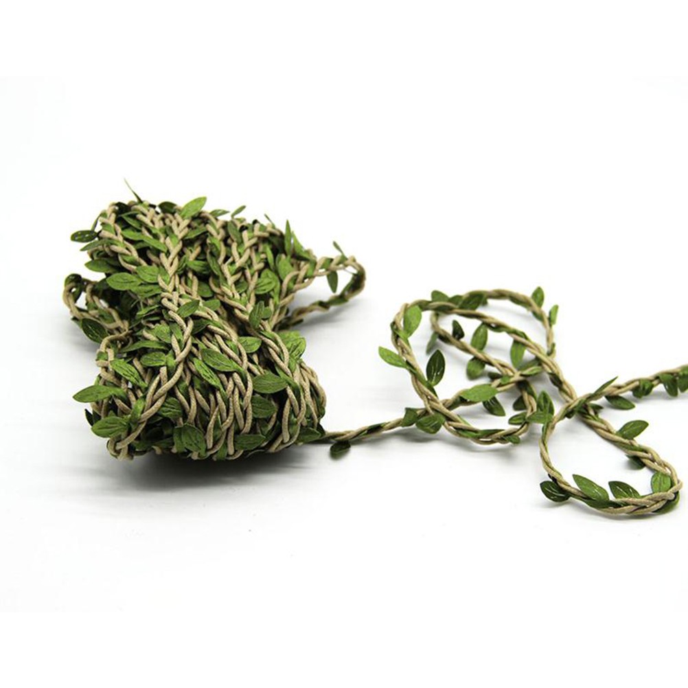 2 Pack Simulation Vine Faux Greenery Garden Wall Decorations Vines