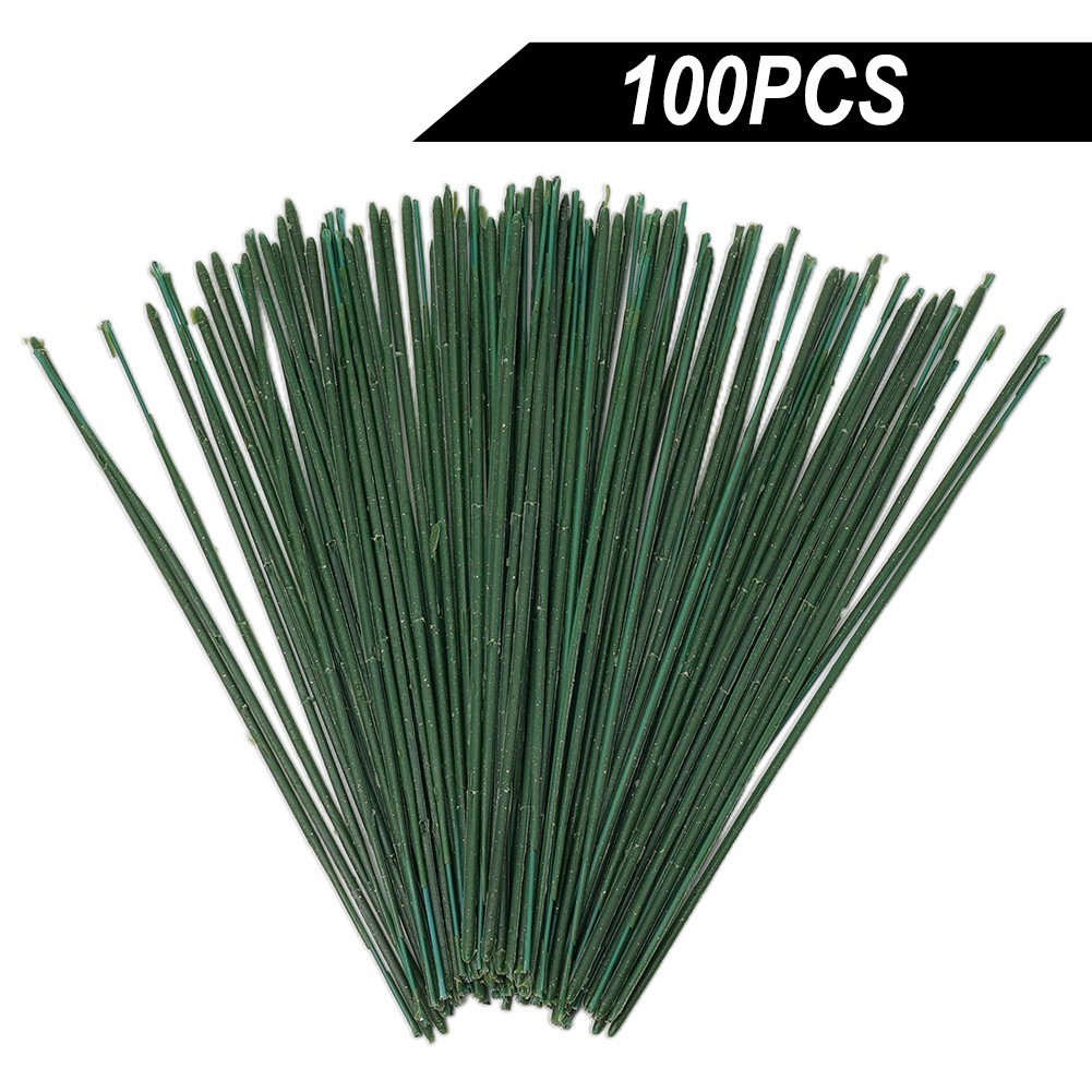 Vibrantly Colored Flower Rods Perfect for Crafts and Floral Arrangements 100pcs
