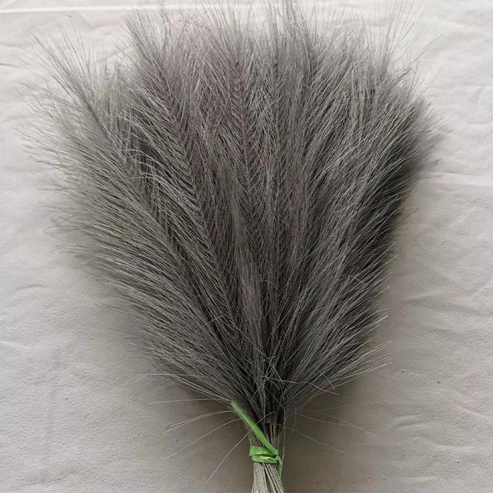 5/10/20PCS Artificial Pampas Grass Boho Wedding Party Home dcor Fluffy Reed 42CM