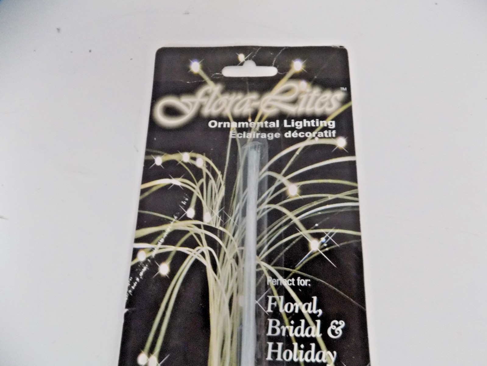 Flora-Lites Ornamental Lighting for Floral, Bridal Decor Fiber Optics