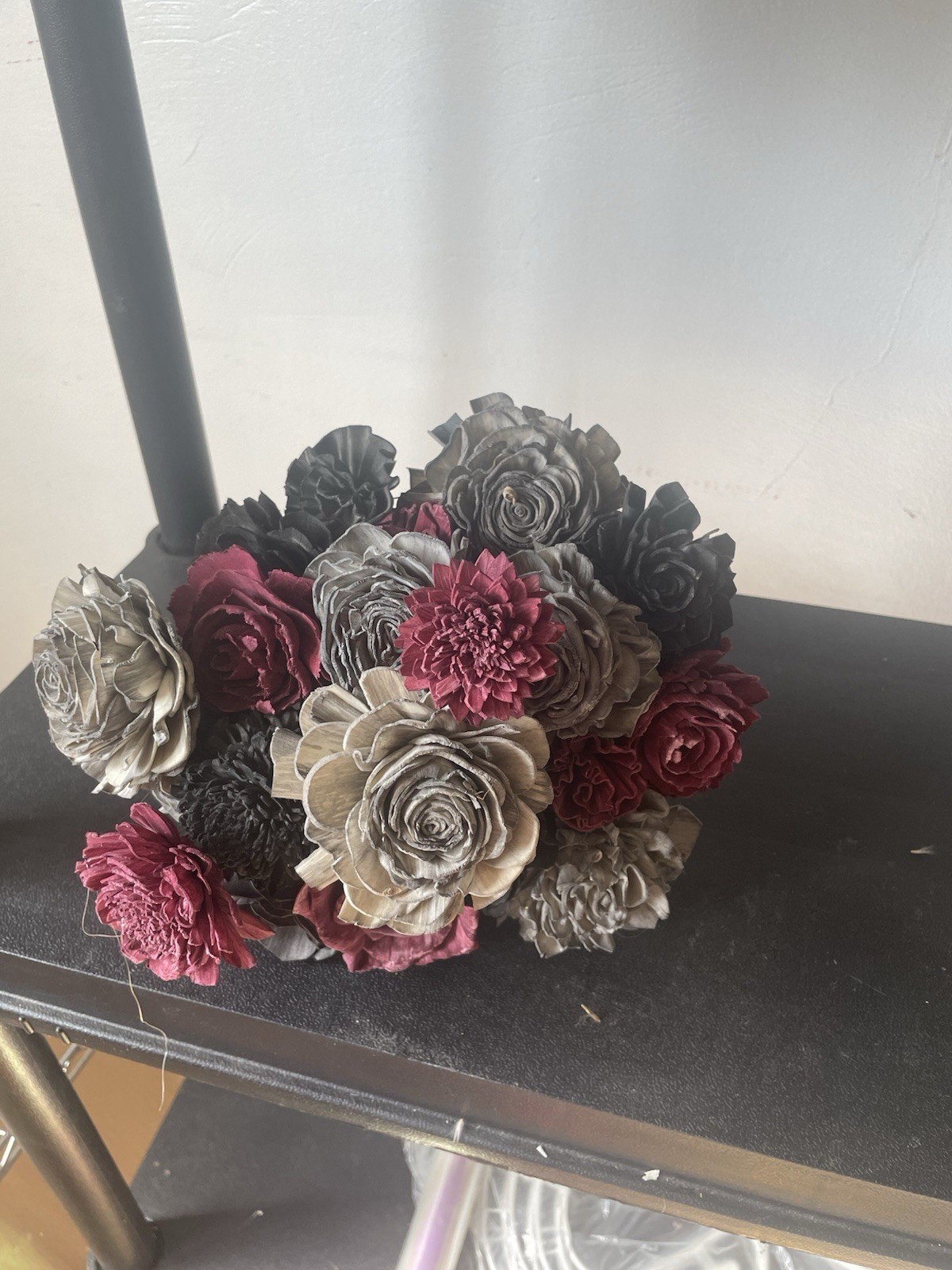 Handmade Wooden Flower Bouquet