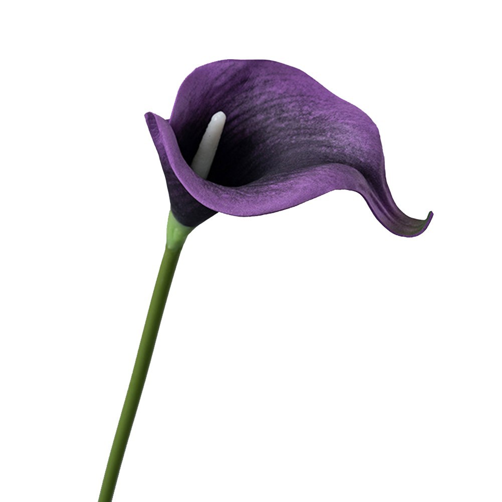 5pcs Realistic Artificial Calla Lily Bouquets for Stylish Home Accents