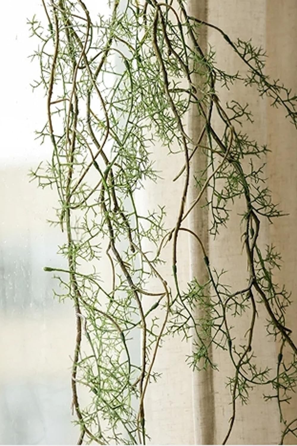 Artificial Twig Vine for Wall Hangings 55″ Long Faux Greenery Décor Myriad Stran