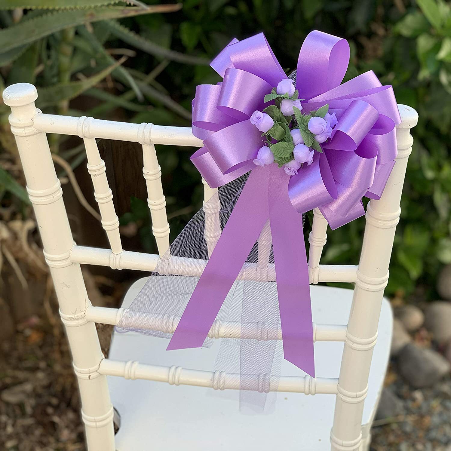 Lavender Artificial Silk Flower Roses – 12 Mini Bouquet of 12 Rosebuds 144 Total