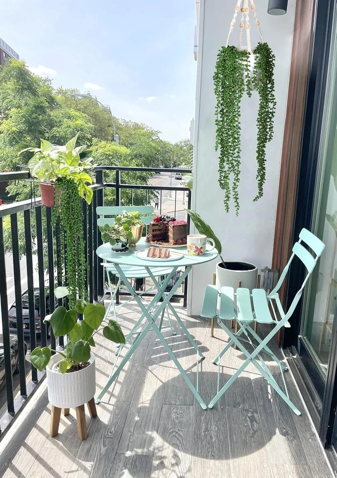 RECUTMS 6pcs Artificial Succulents Hanging Plants Fake Hanging String of Pearls
