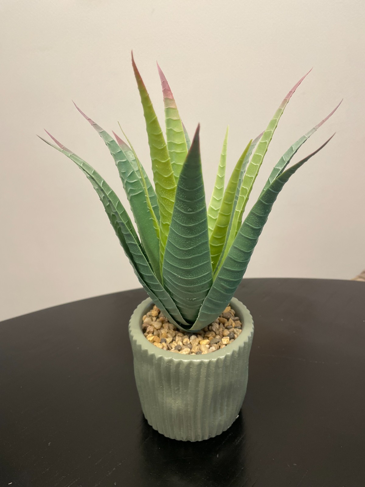 Artificial Aloe Vera Succulent Plant in Decorative Pot for Modern Home Decor