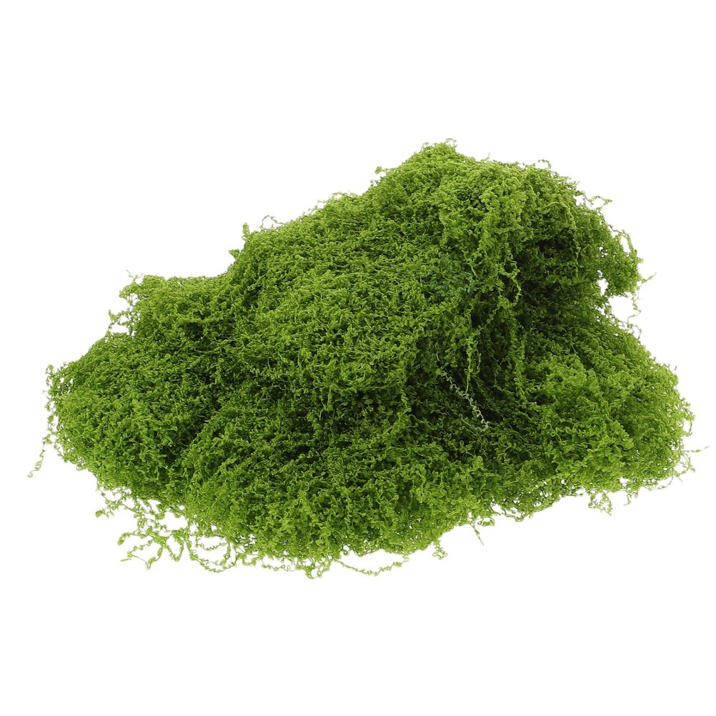 1 Pack Fake Moss Green Artificial Faux Moss Decor for Crafts Potted Plants