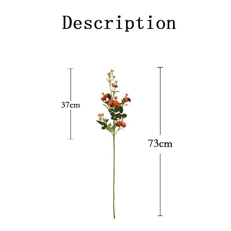 73CM Artificial Rose Silk Flowers Wedding Decoration Bouquet Home Decor