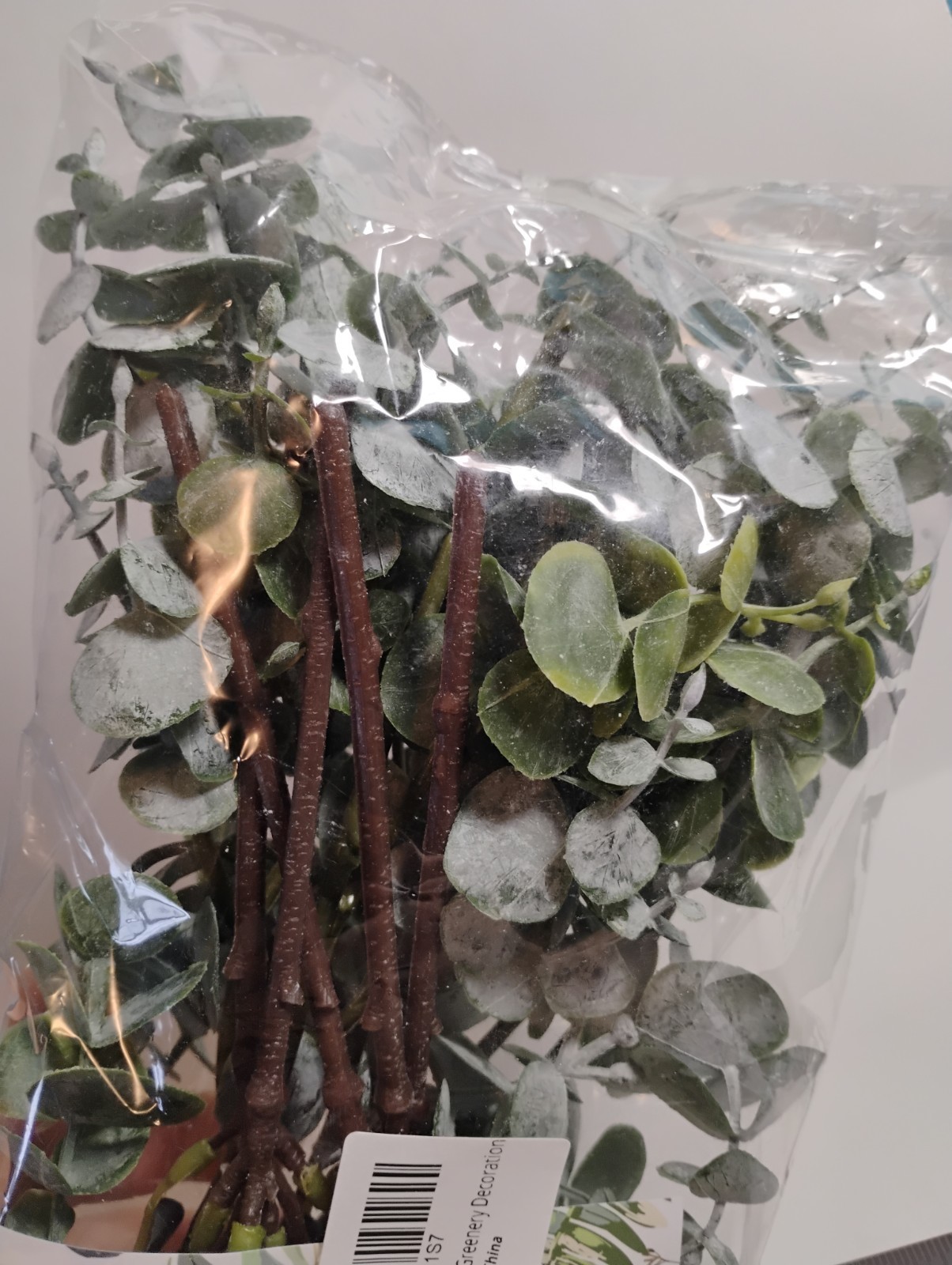10pc Mixed Faux Eucalyptus Leaves Stems Floral Bouquet Craft Wedding Home Decor
