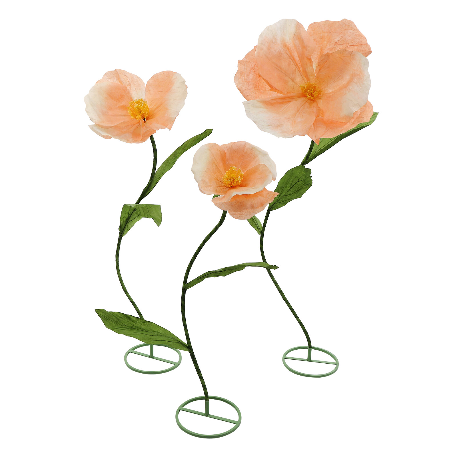 3PC Artificial Flower Bouquet Flower Bridal Wedding Supply Home Decor Champagne