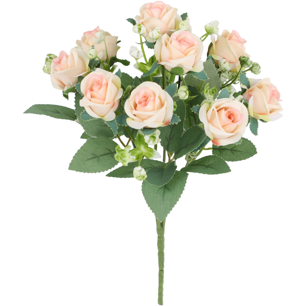 For Wedding Decor Artificial Silk Roses 30cm for Home Styling Photography Props