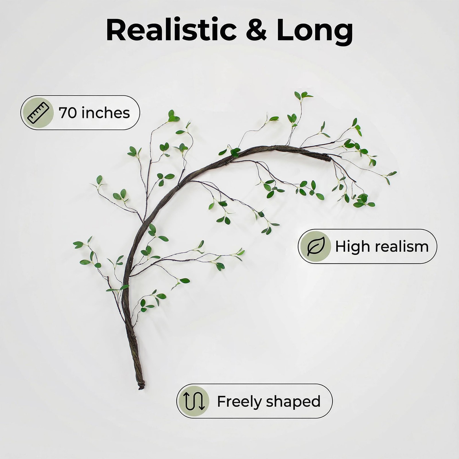 1 Piece Bendable customshapes Artificial Plant Trunks Branches 70-inch ficus …