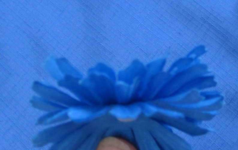 #6 Lot-49 Small/Medium Layers Used Silk Flower Petals 1-3″ Brads Multiple Colors