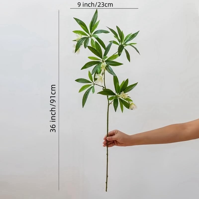 2 Pieces Silk Plants Long Stem Artificial Flowers,36″ Silk Flowers with Stems…
