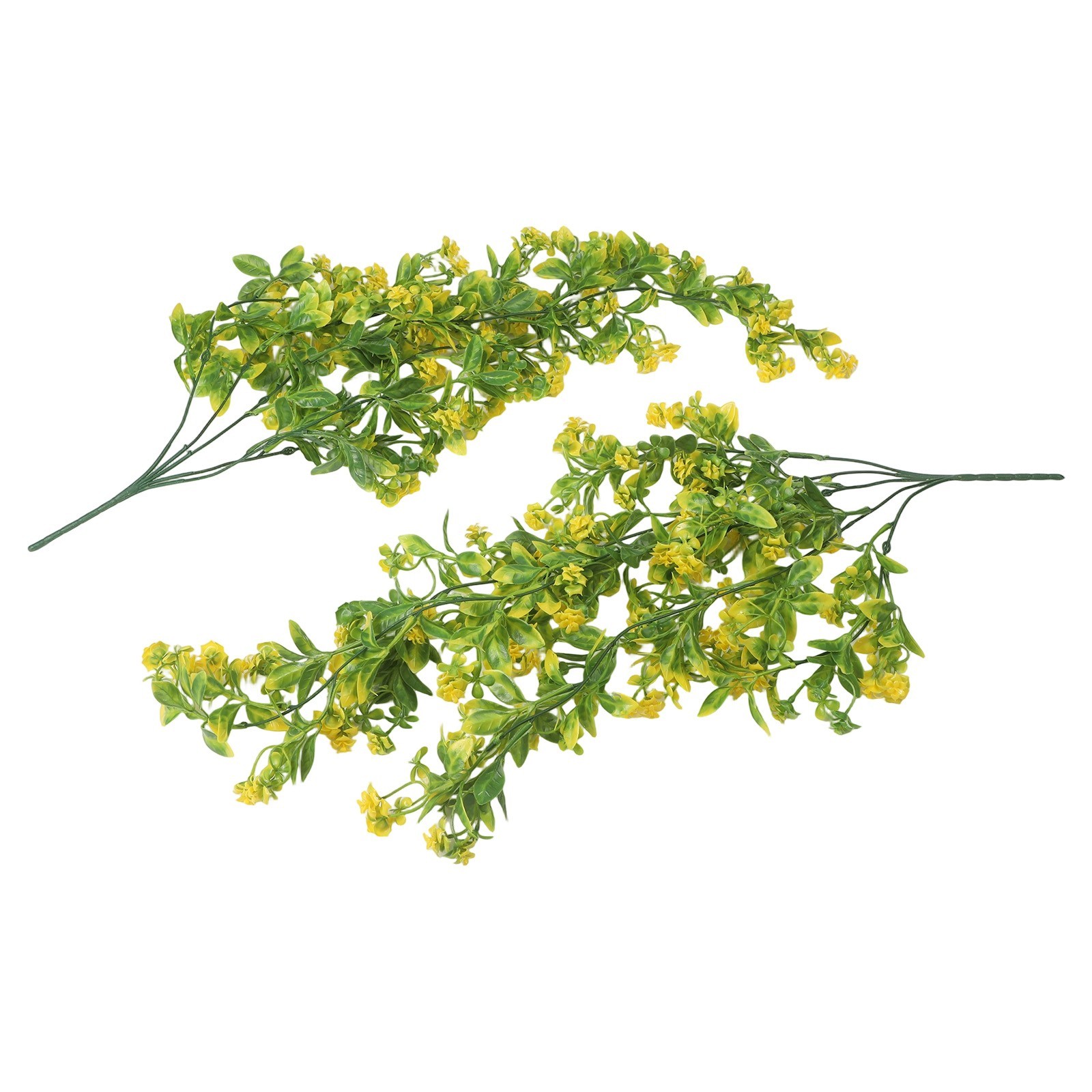 Hanging Artificial Flowers 2pcs Wisteria Vines for Indoor and Outdoor Decor