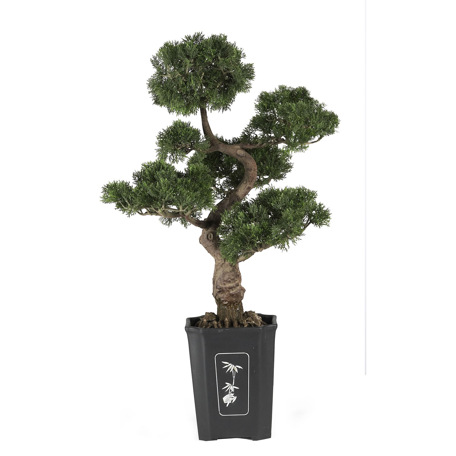Cedar Bonsai 36″ Silk Plant Nearly Natural Artificial Bonsai Tree Nature Indoors