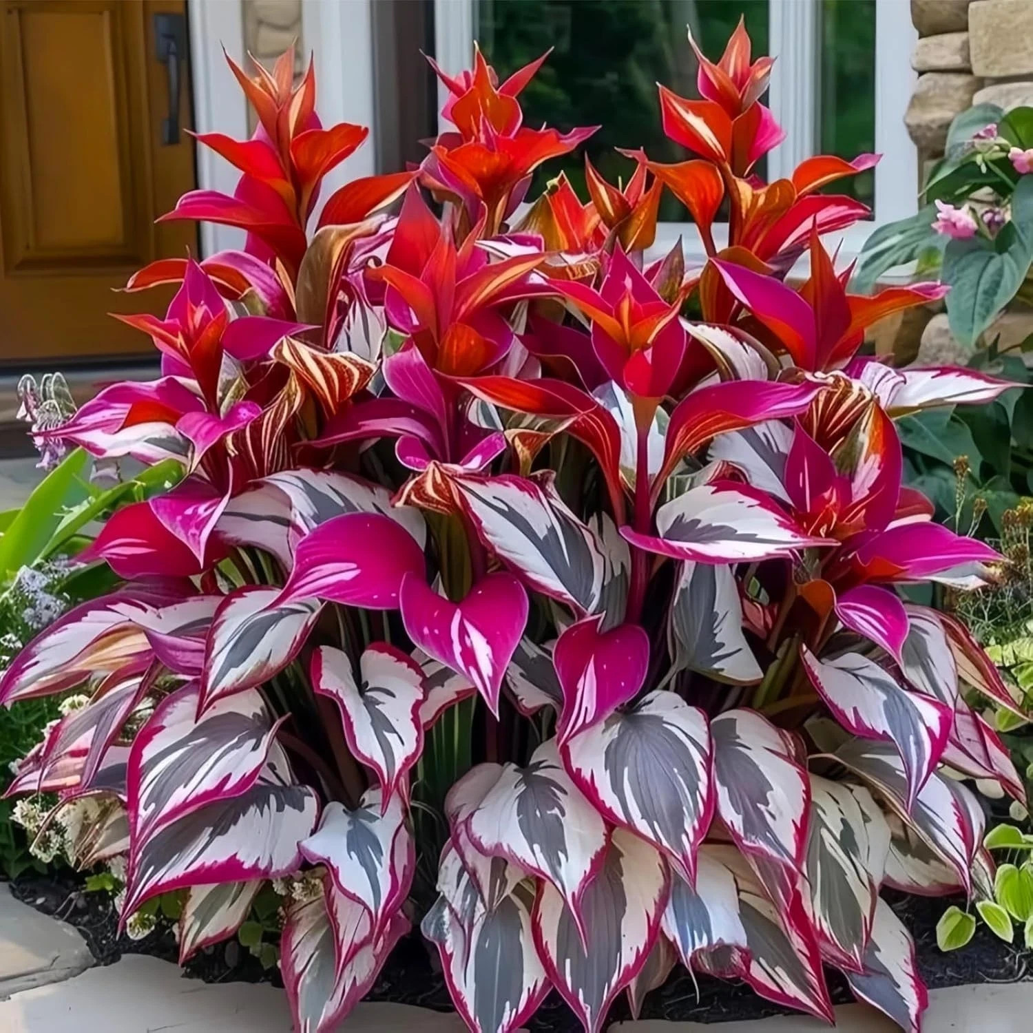 200pcs Mixed Hosta Seeds for Planting Colorful Hosta Plant Seeds Perennial