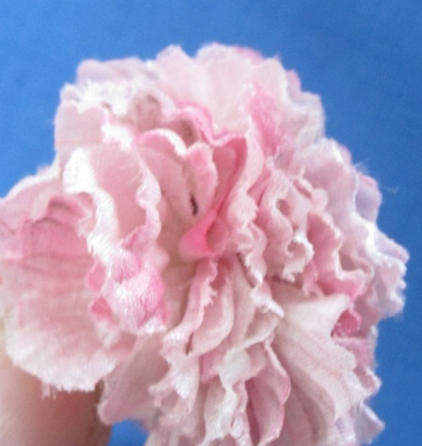 #6 Lot-49 Small/Medium Layers Used Silk Flower Petals 1-3″ Brads Multiple Colors