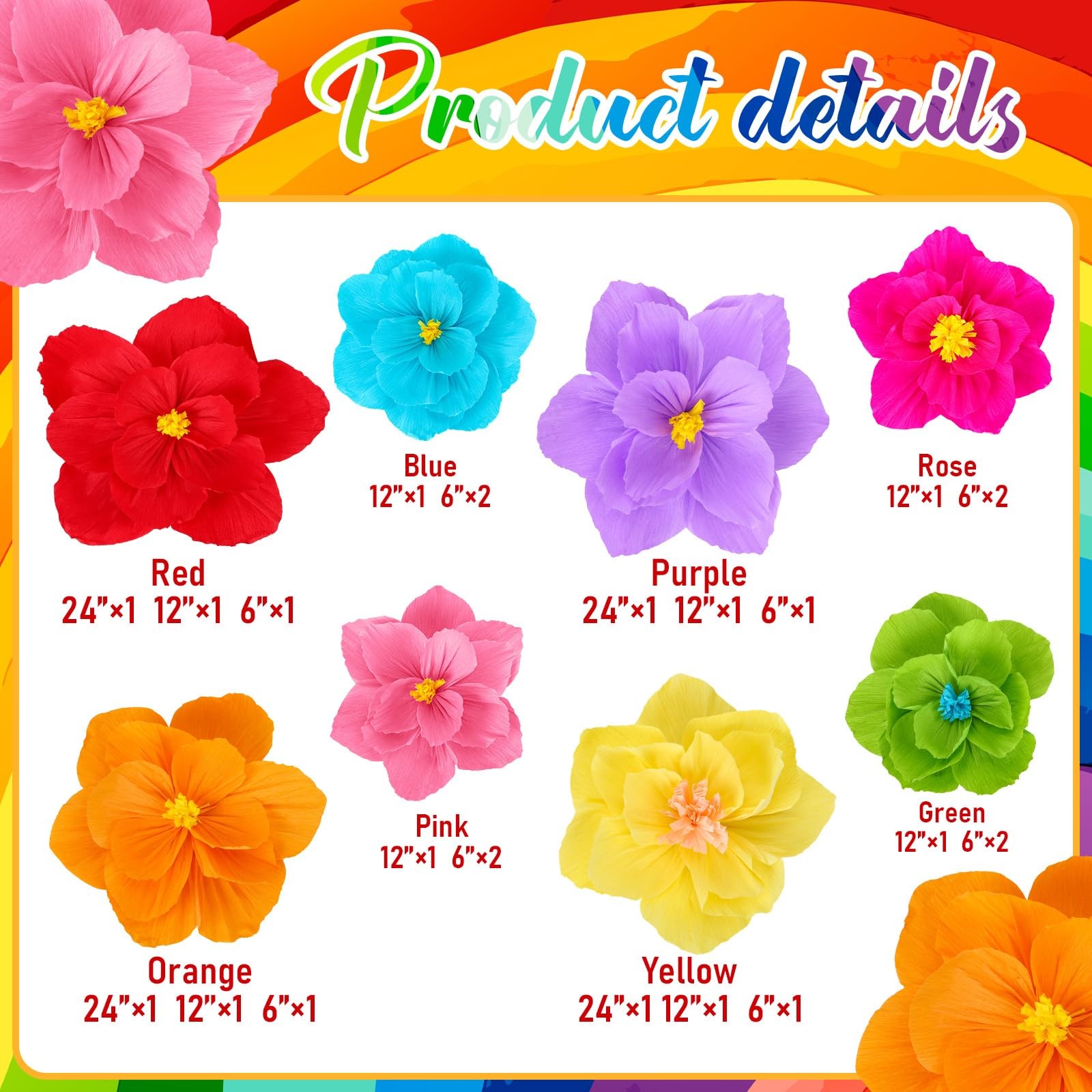 Giant Flowers Artificial Large Flower Decoration for Handcrafted Wall Backdro…