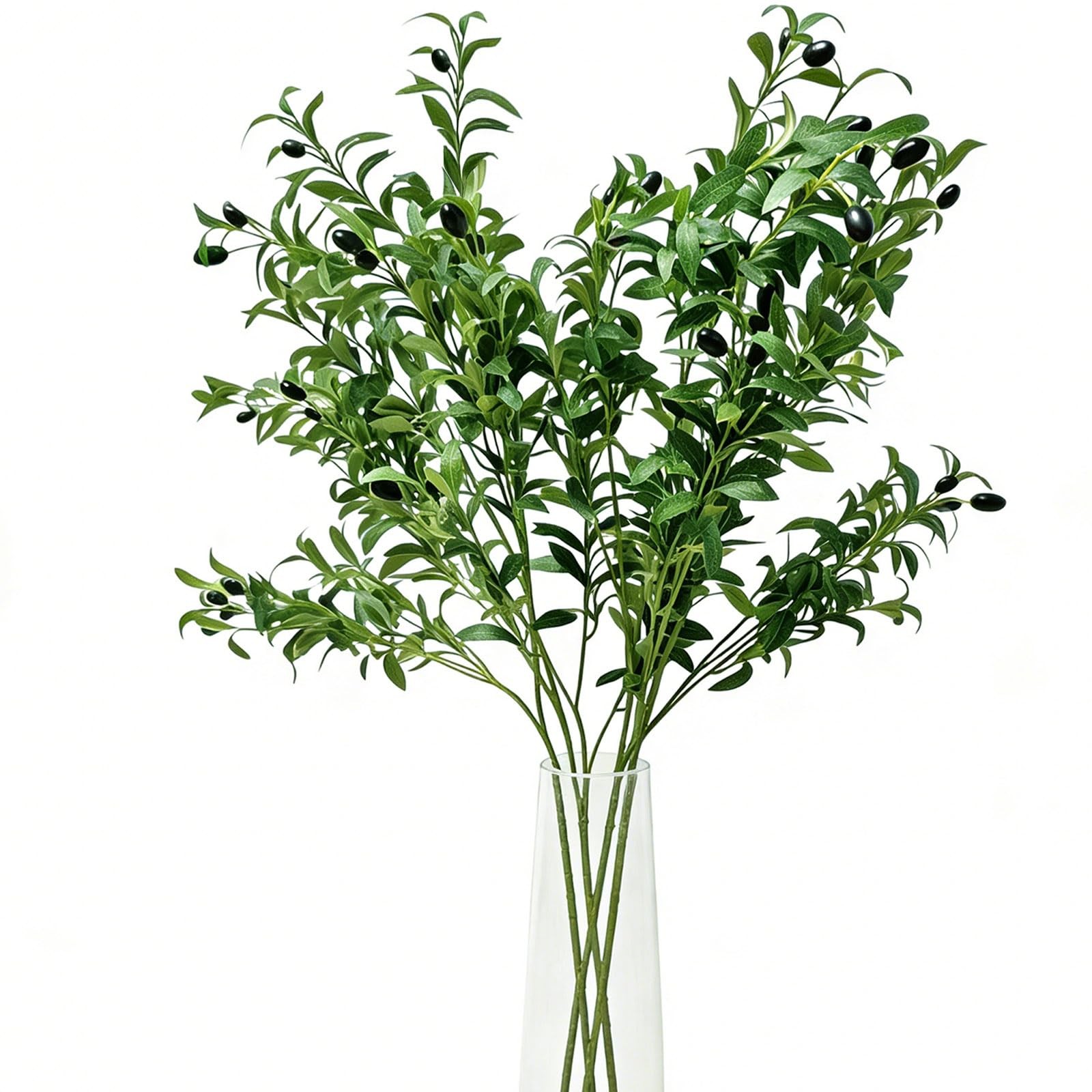 4PCS 39 Inches Olive Tree Branches for Vase Artificial Greenery Stems Realist…