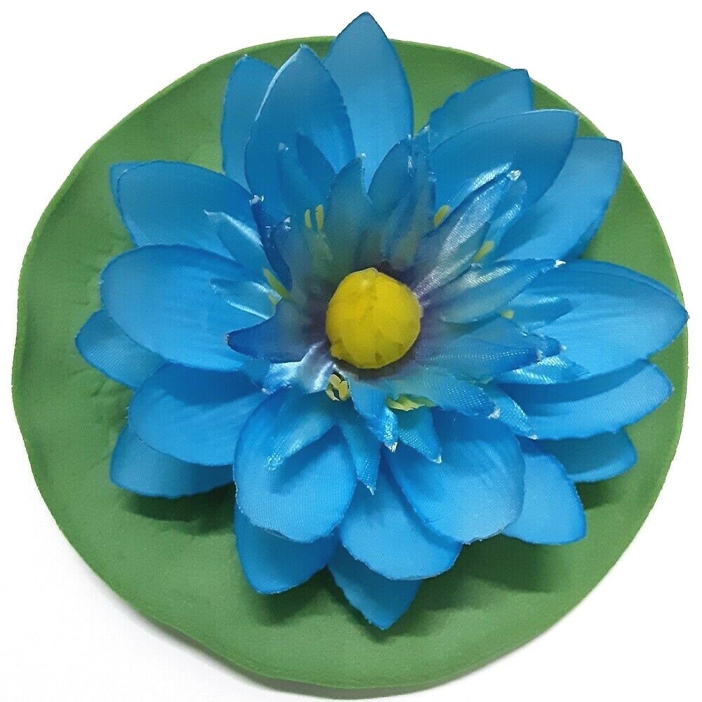 5 Siamese Lotus Flowers White Pink Purple Blue Yellow Home Floral Decor