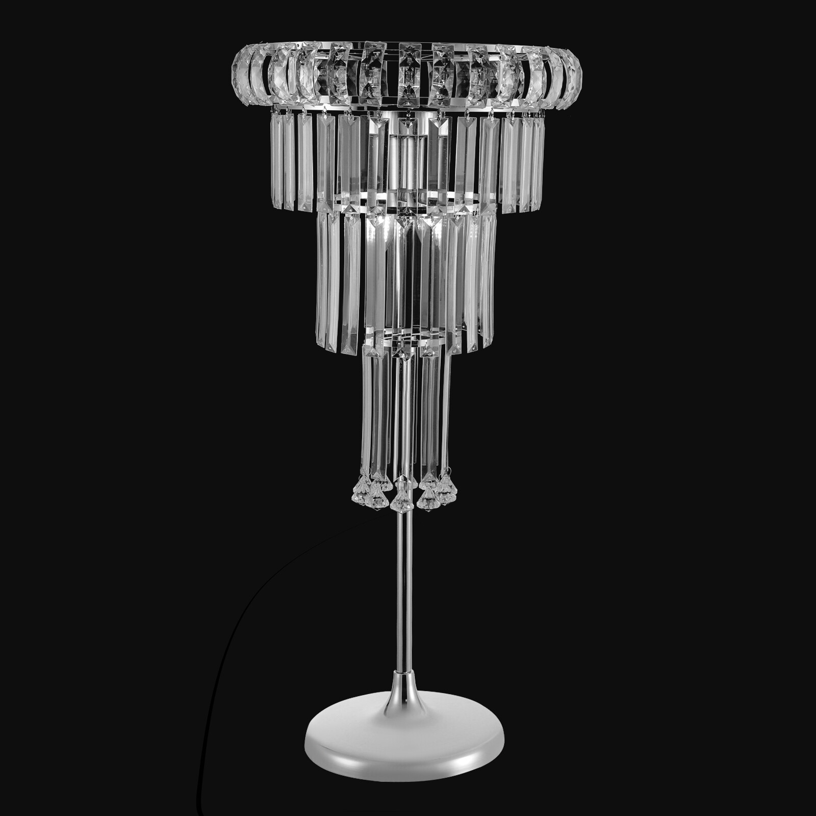 4 Tier Clear Flower Stand Wedding Party Flower Stand Wedding Decoration