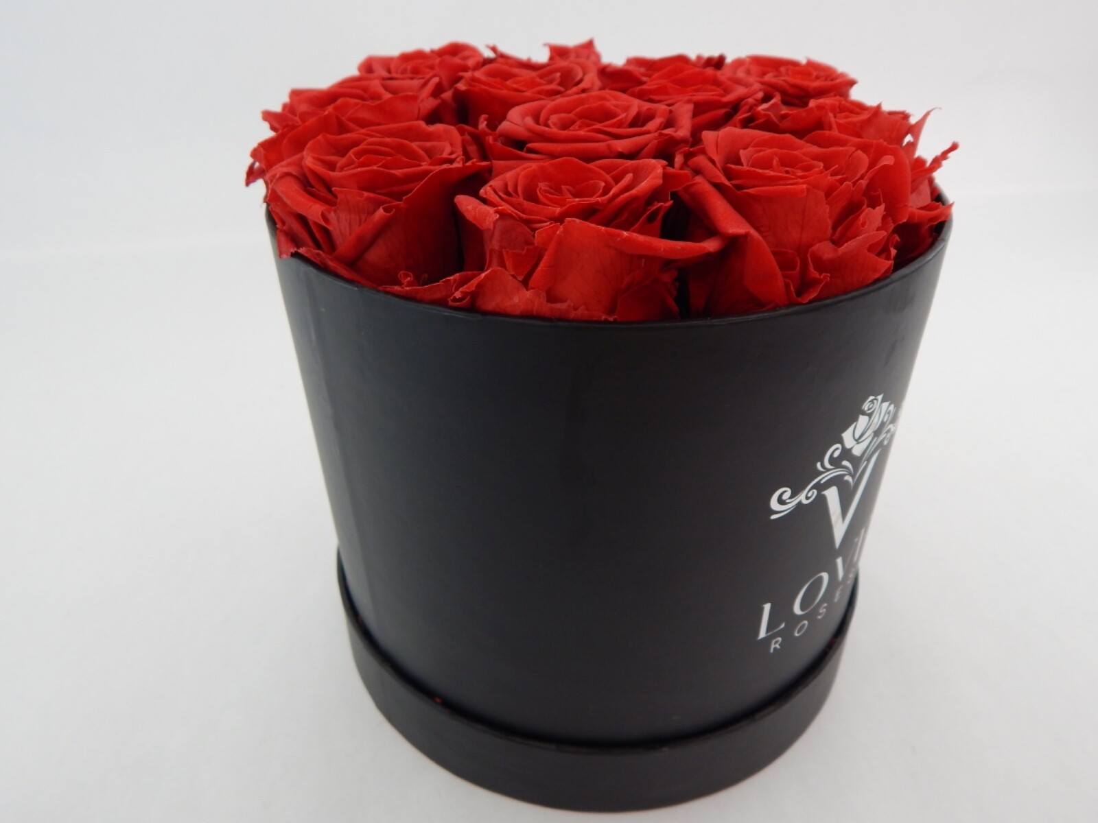VLove® Forever Preserved Roses in a Box Real Forever Flowers Eternal Rose Red