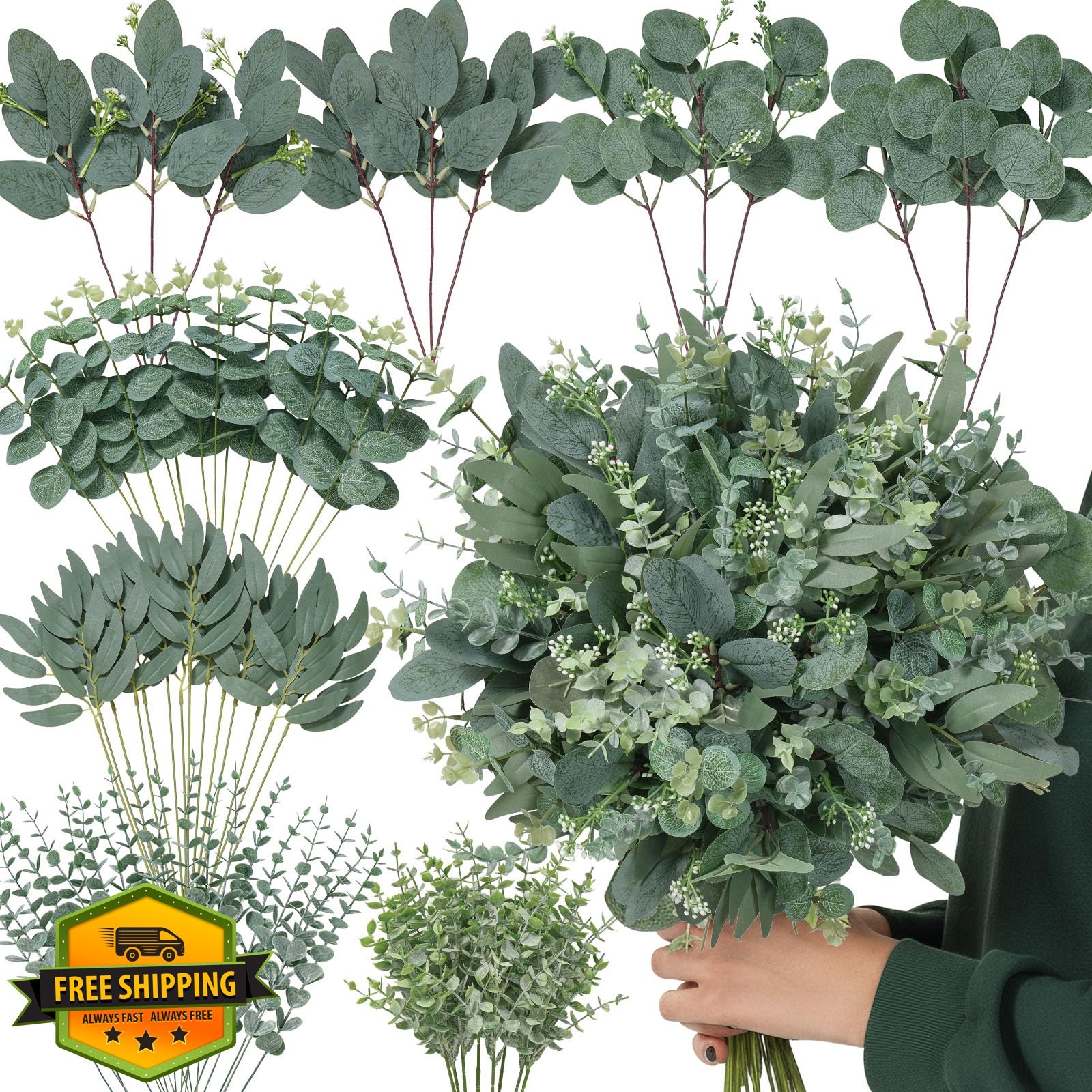 Serwalin 70 Eucalyptus Stems Bulk