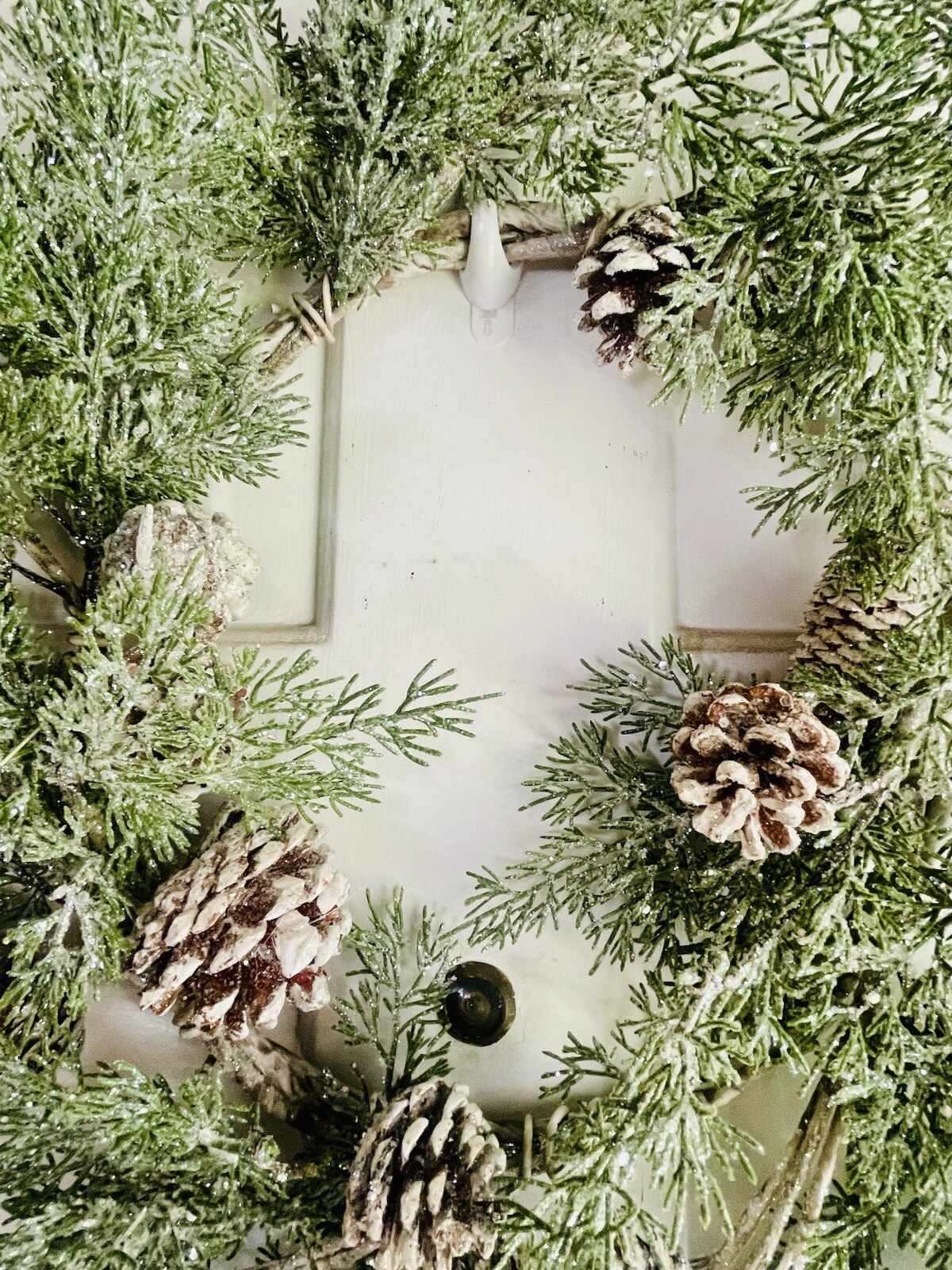 Birch Tipped Cedar Winter Or Christmas Wreath