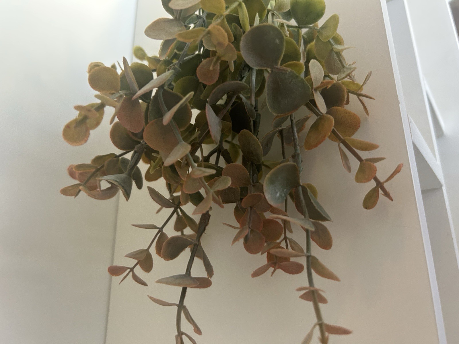 Eucalyptus Bush Artificial Green Pink 13” High Quality
